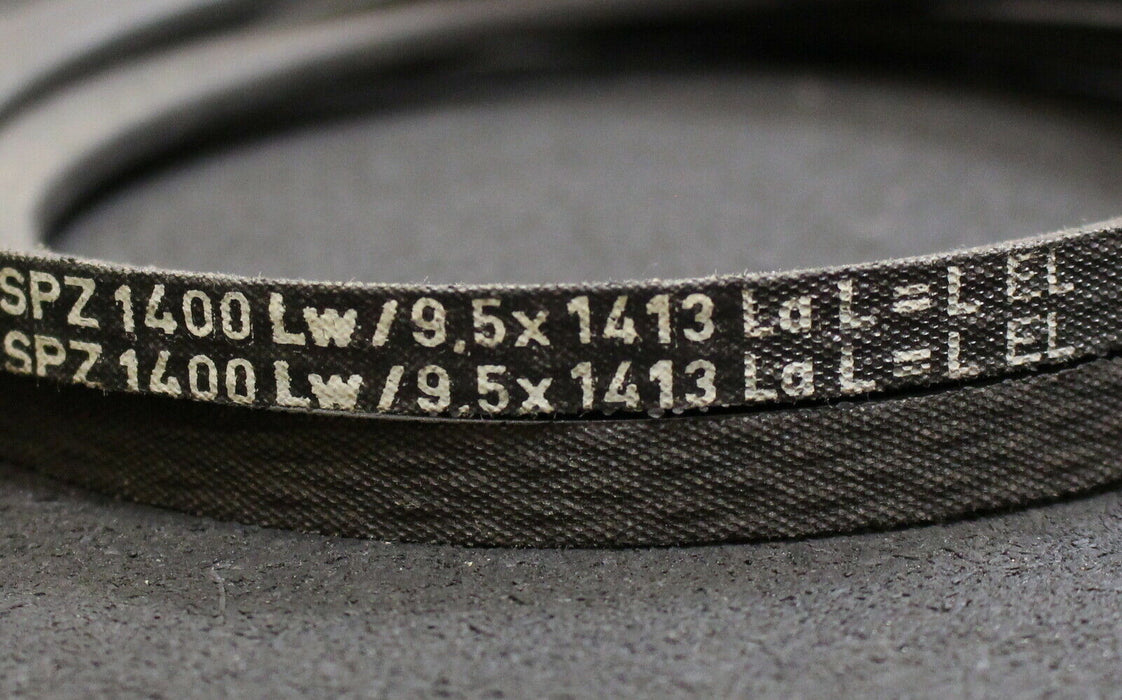 CONTINENTAL 3 Stück Keilriemen SPZ 1400Lw 9,5x1413 La L=L EL - unbenutzt