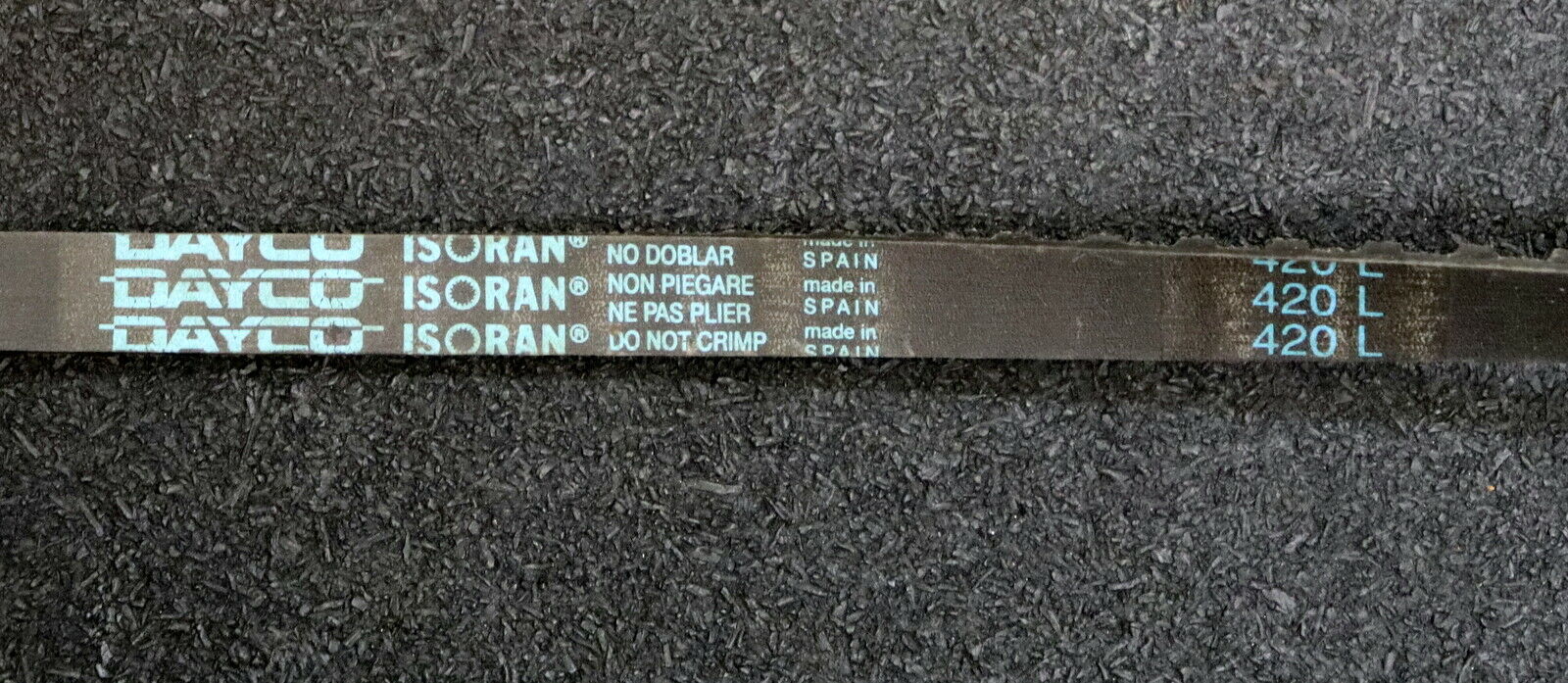 DAYCO Zahnriemen ISORAN 420L Länge 1066,8mm Breite 12,7mm - unbenutzt