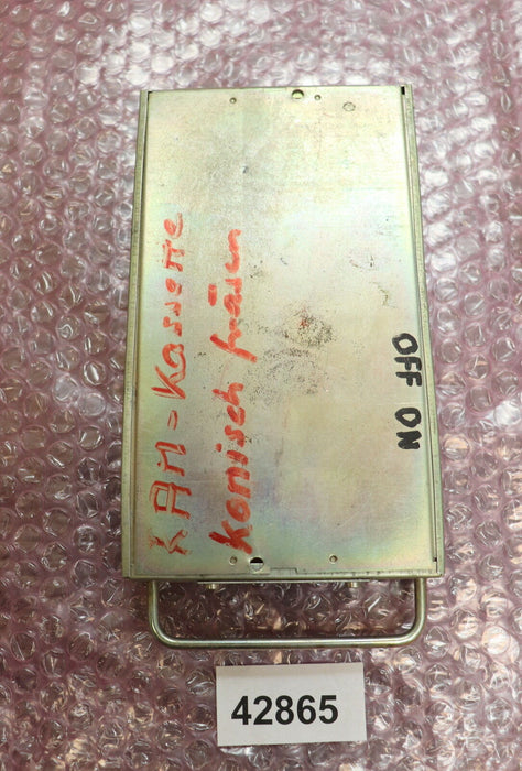 VEM NUMERIK WMW DDR KASSETTE 8K ohne Batterien 41146-9 NKM für Steuergerät