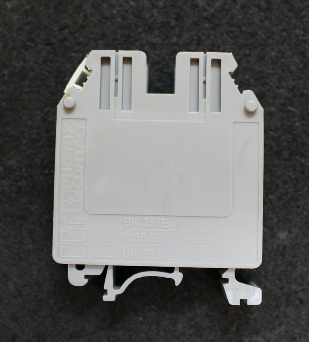 PHOENIX CONTACT 52 Stück Durchgangsstecker Grau BK35/E K35/E K35 UK35 1000V 35mm