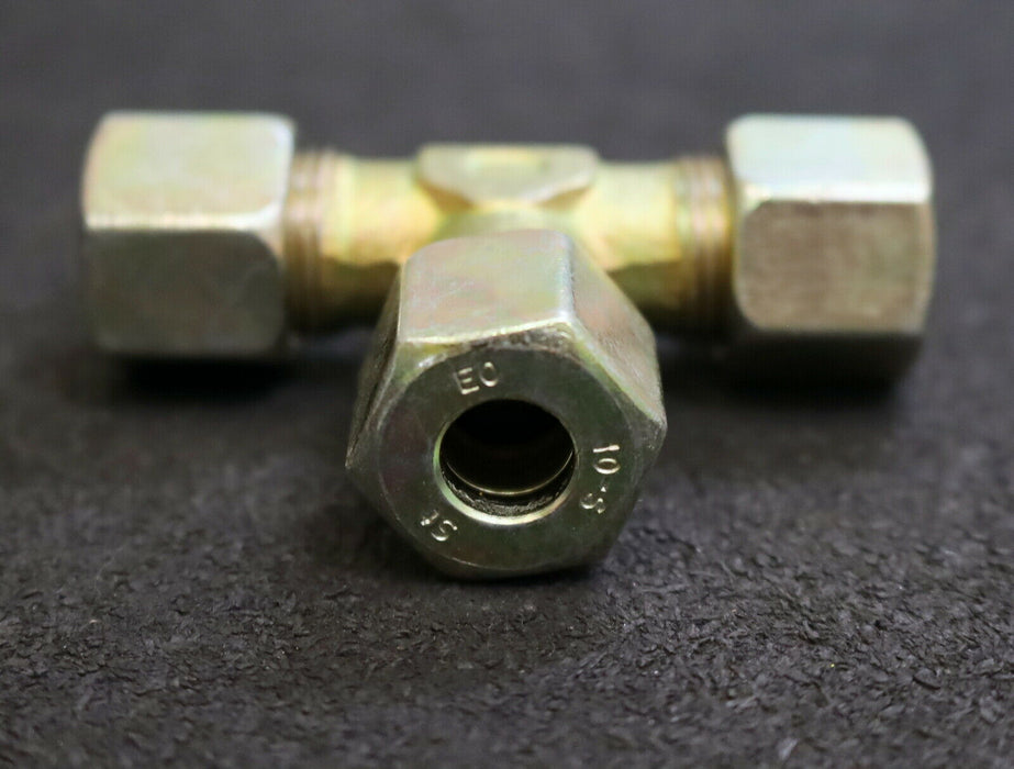 ERMETO 6x T-Verschraubung T10-ZS AußenØ10mm PN630 unbenutzt 6 Stück im Paket