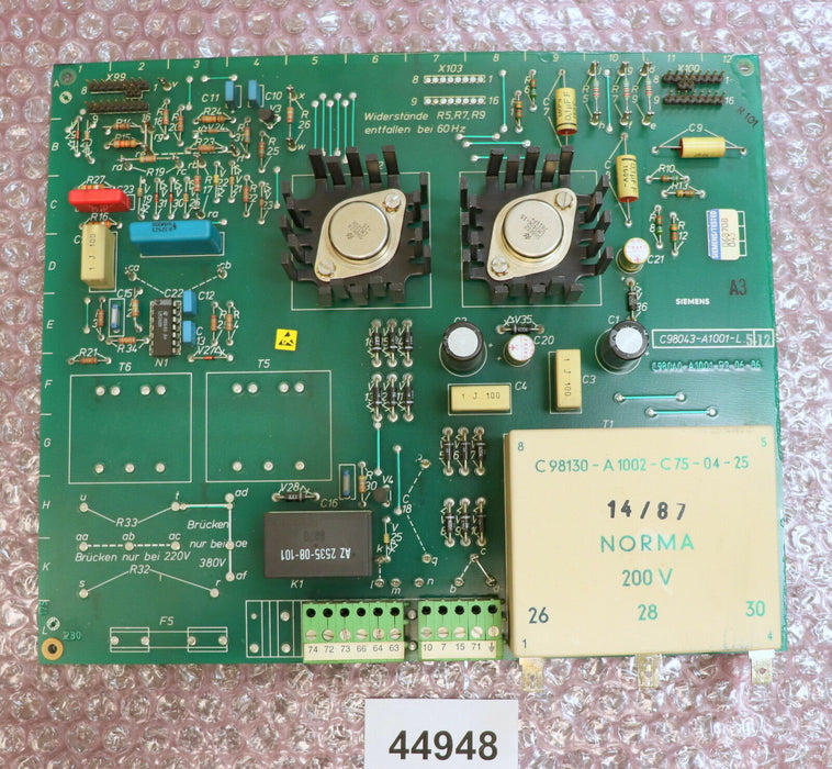 SIEMENS SIMODRIVE PLC Modul C98043-A1001-L5 12 - gebraucht - ok