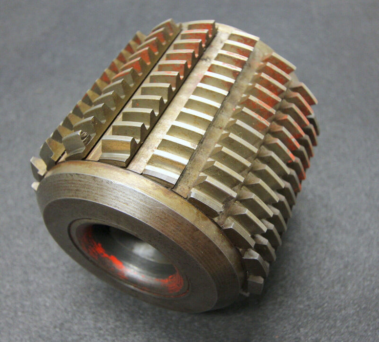 SAAZOR Stollenwälzfräser involute spine hob m= 3mm 16° EGW Ø145x140xØ50mm LKN