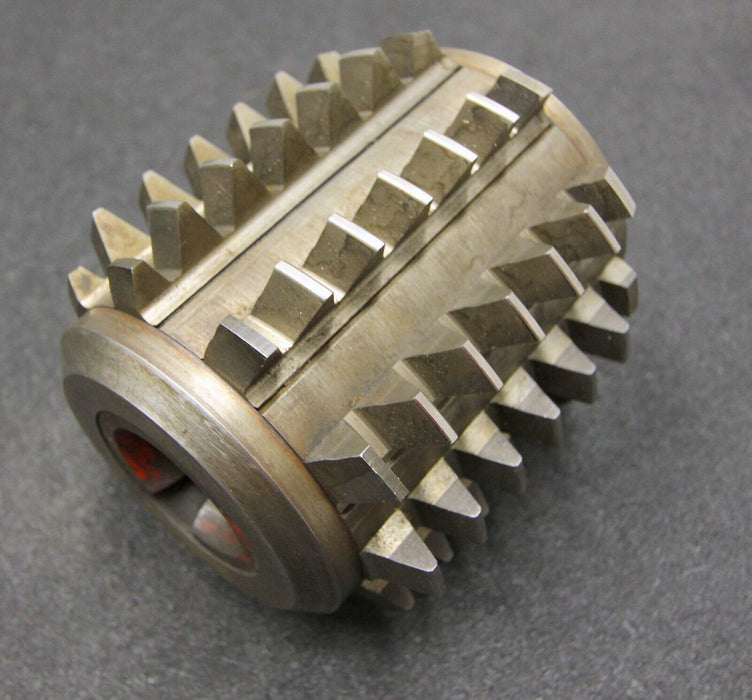 SAAZOR Stollenwälzfräser involute spline hob Vorfräser m = 5mm Ø120x135xØ32mm