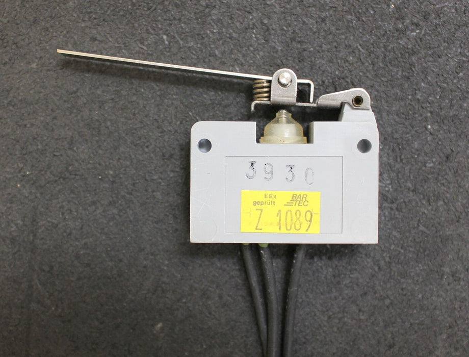 BARTEC Endlagenschalter 07-1531 EEX-geprüft 250VAC 5A 250VDC max. 80W Nr.3930