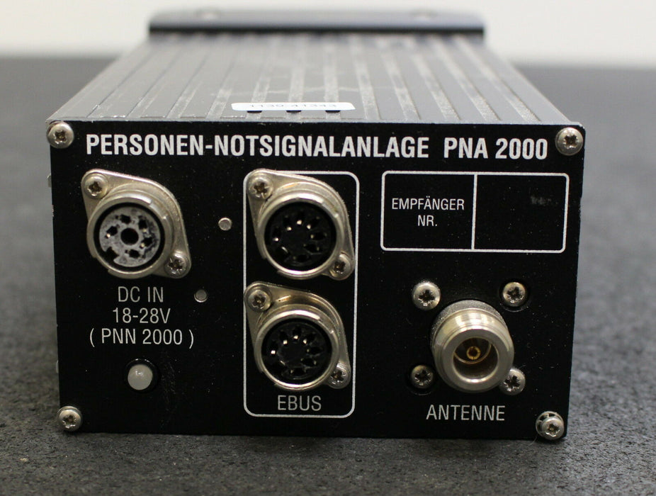 FUNKTEL Empfänger Personen-Notsignalanlage PNA 2000 DC in 18-28V E-170,9900MHz