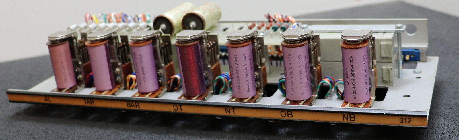 S.I.P. SCHÜTTE Einschub Karte 306 für Lehrenbohrwerk mit Platine 460474