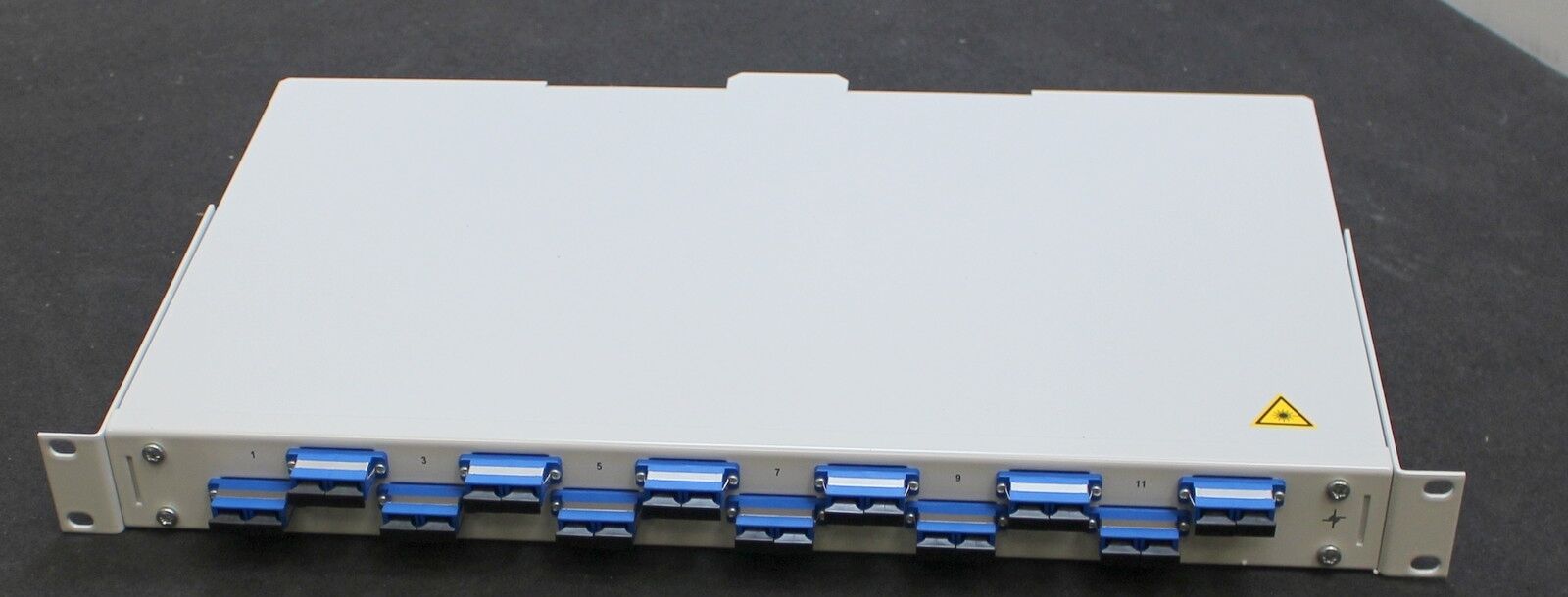 TELEGÄRTNER Spleissbox LWL Rangierverteiler H02030A0013 FO 19“ - V 1HU 12x ST/SC