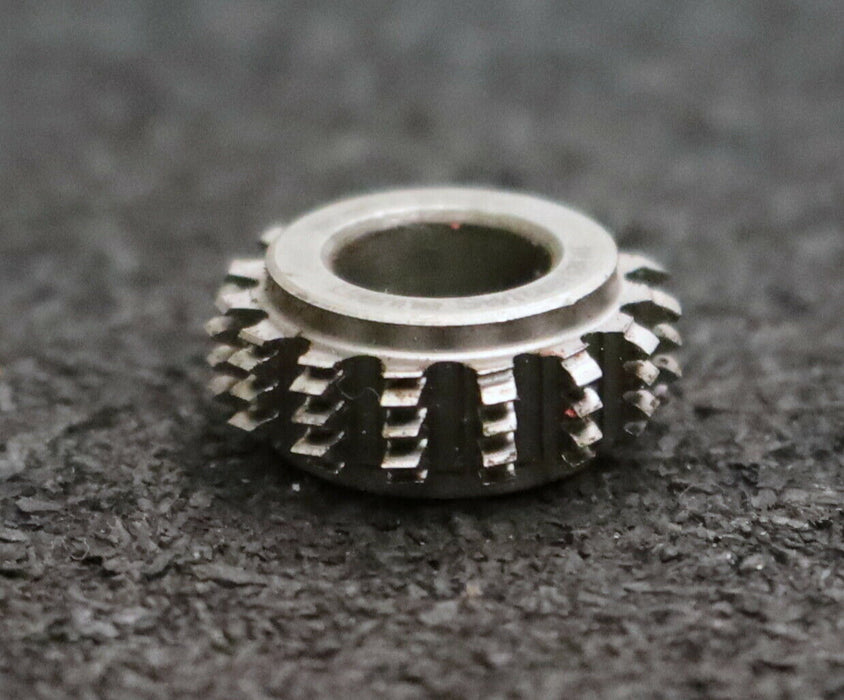 MIKRON Vollstahl-Wälzfräser No. 42911 m= 0,38 ho= 1,08 Abmessungen Ø18x7xØ8mm