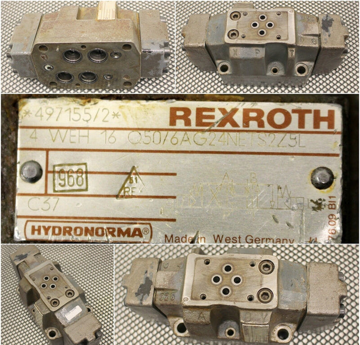 REXROTH HYDRONORMA 4WEH 16 Q50/6AG24NETS2Z5L - Gebraucht -