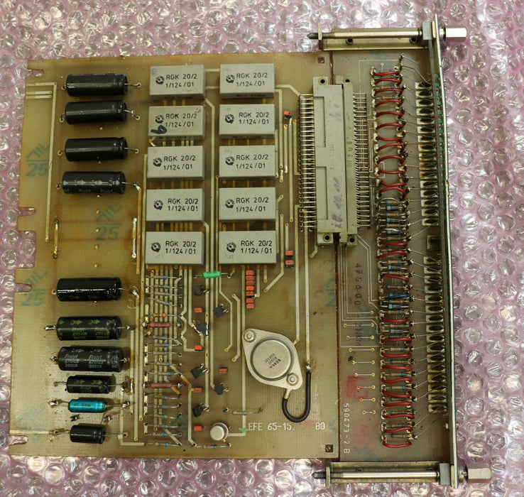 RFT Steuerungsplatine 475600-2 NKM 590473-2 B + EFE 65-15 BO 60347 RFT