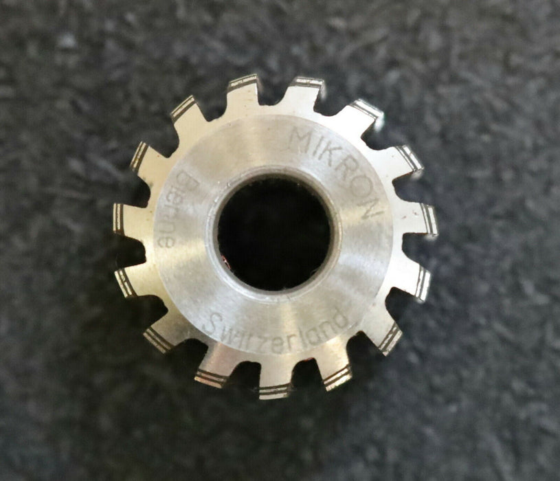 MIKRON Vollstahl-Wälzfräser No. 02670 m= 0,4mm DIN 867 U2 20° EGW Ø24x15x Ø8mm