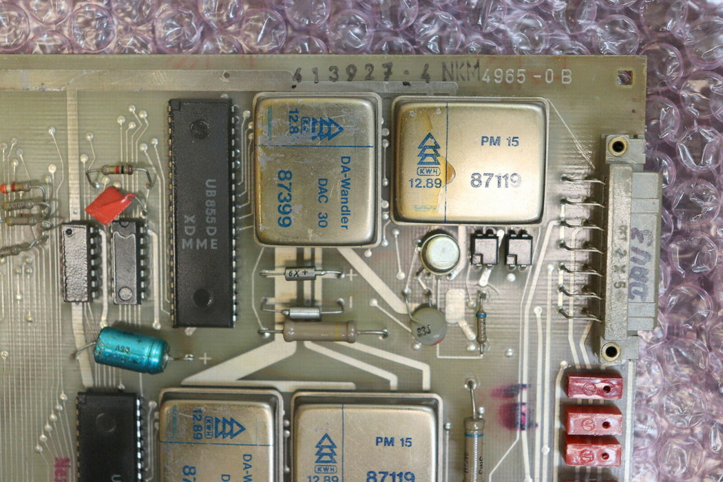 VEB NUMERIK Board 413927-4 NKM 4965-0B Bestückung gemäß Bildern gebraucht - ok