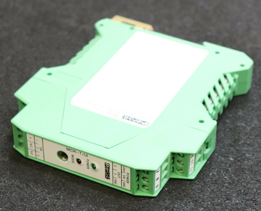 PHOENIX CONTACT Temperaturmeßwandler Analoge Signalverarbeitung MCR-T/UI/NC