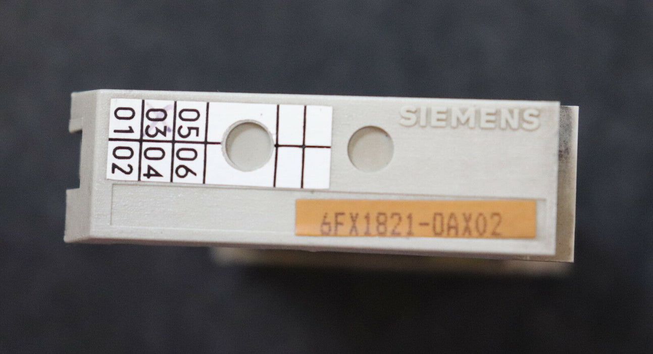 SIEMENS SINUMERIK SIROTEC EPROM 6FX1821-0AX02 gebraucht voll funktionsfähig