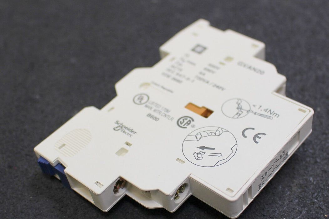 TELEMECANIQU Hilfsschalterblock GVAN20 Artikelnummer 034350 - 2 Stück -