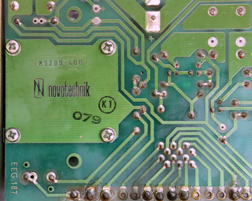 NOVOTECHNIK M3209-400 EEG 187 Steuerungsplatine - gebraucht