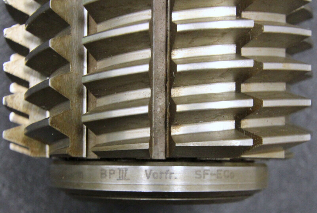 KLINGELNBERG Stollenwälzfräser involute spline hob Vorfräser m= 3,5mm BP III 20°