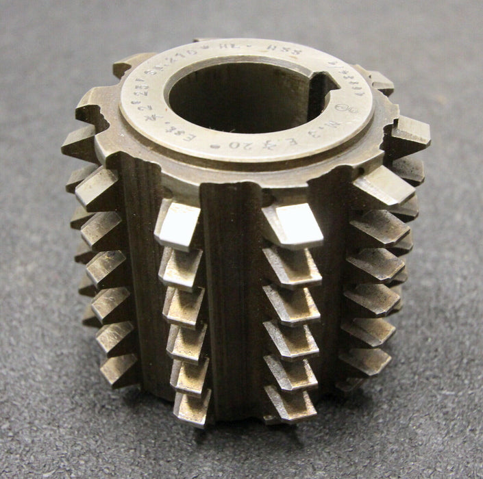 GPS Vollstahlwälzfräser gear hob m= 3mm 20° EGW Ø80x70xØ32mm LKN 1gg. Rechts