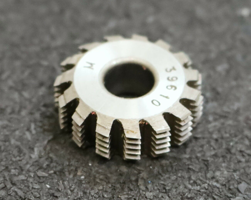 MIKRON Wälzfräser No. 39610 - Ø24x8xØ8mm 1gg. Rechts 15 Spanuten