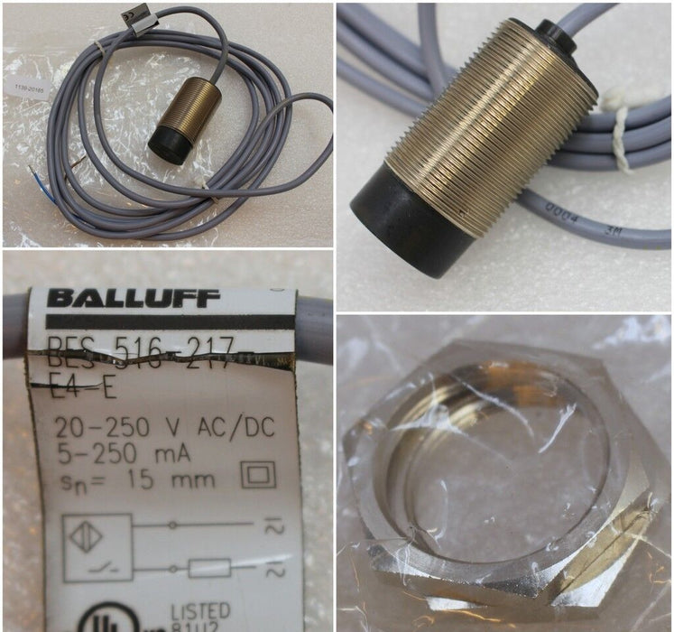 BALLUFF Sensor BERO BES 516-217-E4-E SN 15MM M30x1,5