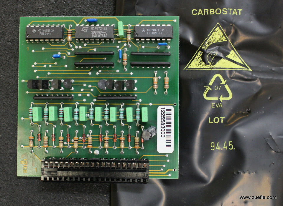 eff-eff Meldergruppensteckkarte 10-40-0370 Art. Nr. 13030 Platinennr. 1225583000