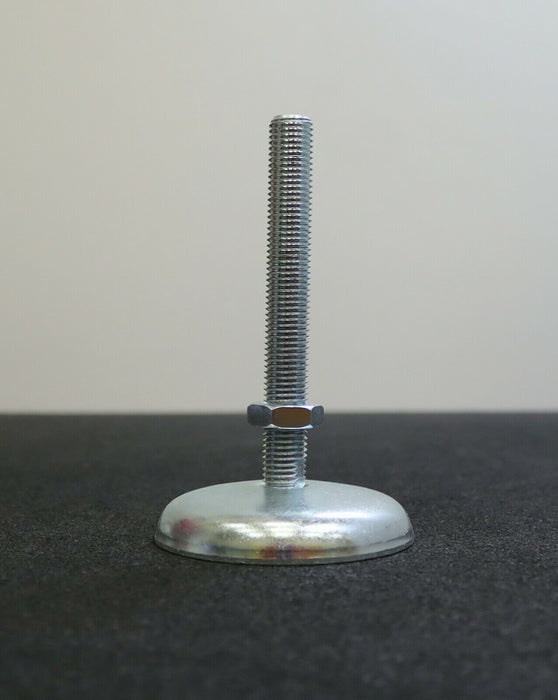 REXROTH Verstellbarer Fuß MNR 3842311951 D90 Höhe 145mm M16 M16x145x90 Verzinkt