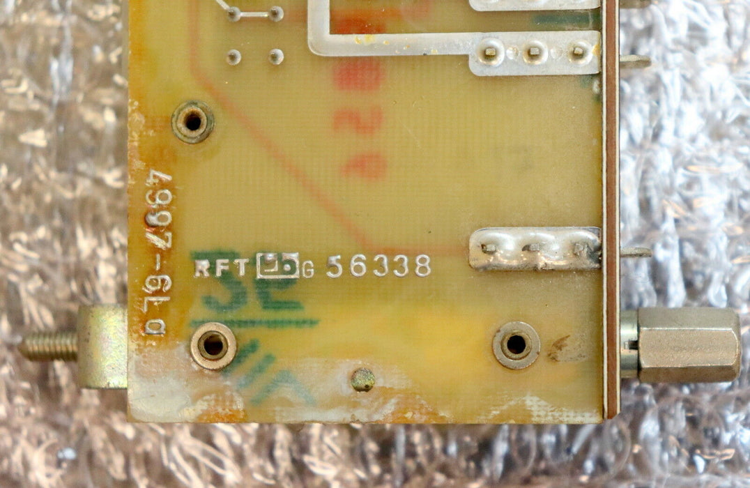 VEM NUMERIK RFT DDR Steckplatinen-Vorderseite A Platine 413985-6 NKM 4997-6 RFT