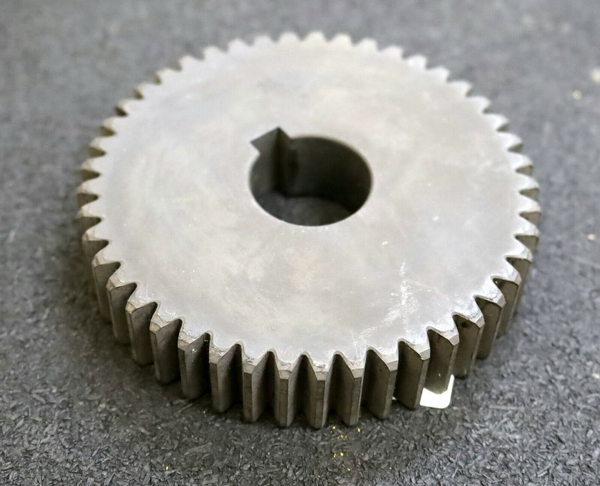 DEMAG Zahnrad mit Z=45 außen Modul m=2,0mm Breite 20mm AußenØ 96mm Nr. 6351244