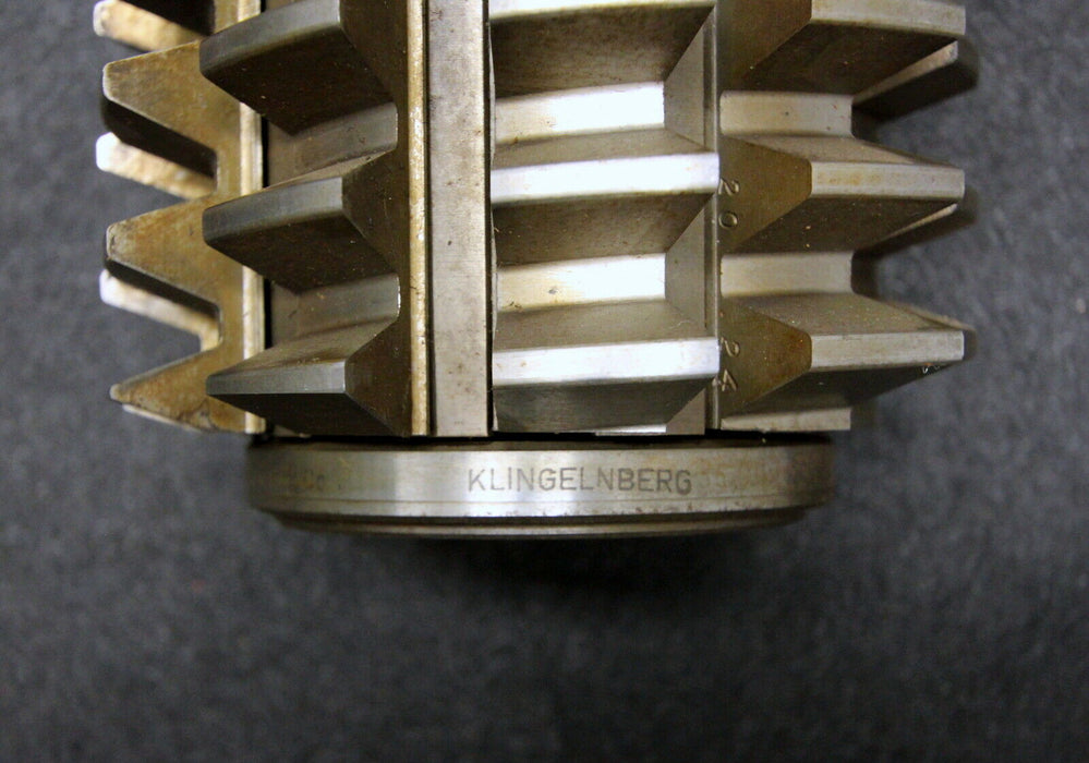 KLINGELNBERG Stollenwälzfräser involute spline hob Vorfräser m= 6,5mm BP III