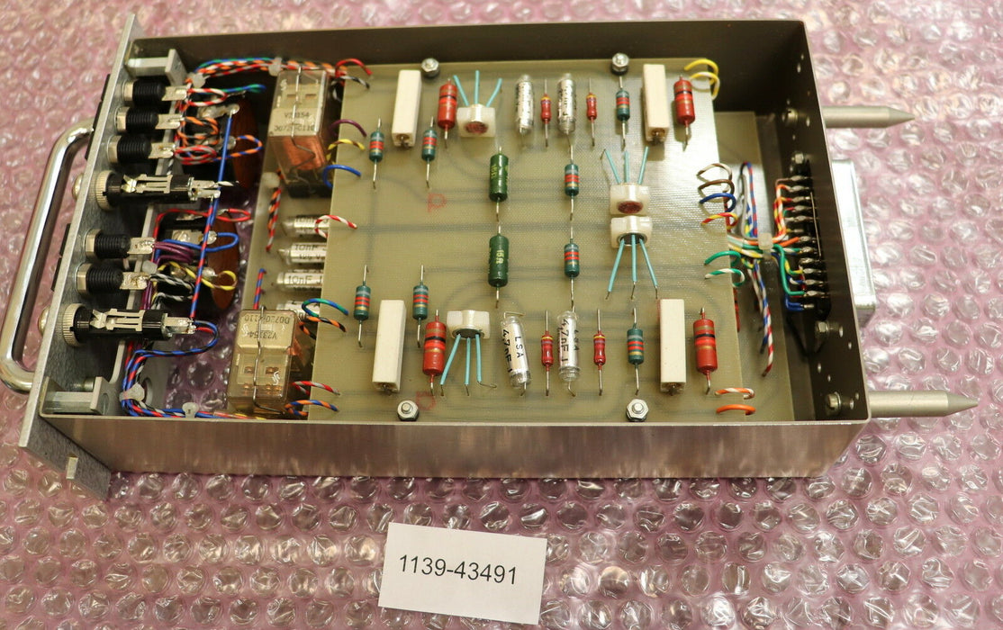 S.I.P. SCHÜTTE Einschub Kassette 102 für Lehrenbohrwerk Platine S.I.P. 460053 w