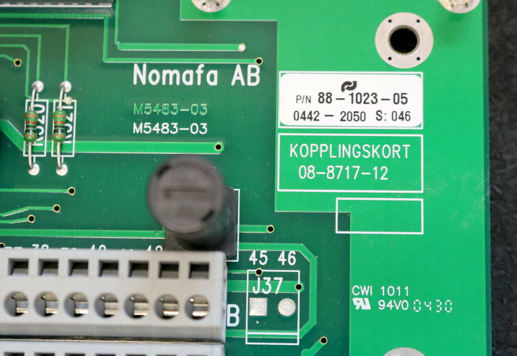 ALBANY / NOMAFA Kupplungskarte zu Torsteuerung ACS 70 P/N 88-1023-05 gebraucht