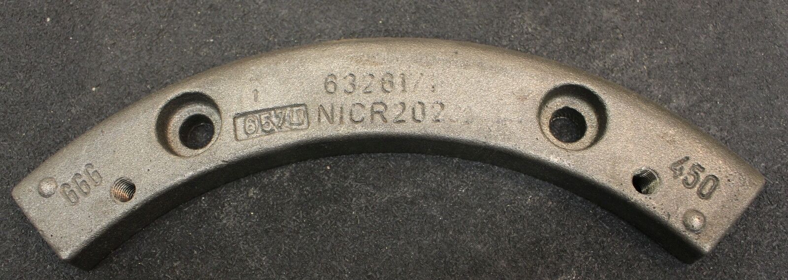 VAG Haltesegmentsatz Typ: EKN - mit 4 Segmenten für Nodular DN450 PN10 - 1 Set