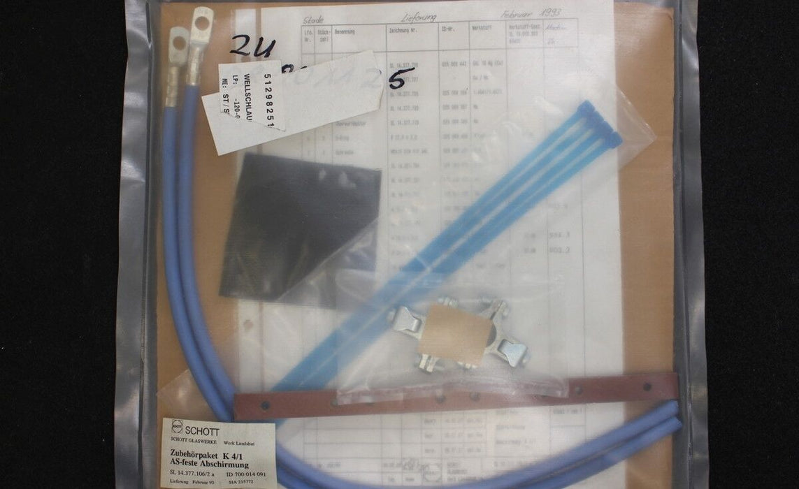 SCHOTT Wellschlauch SL14.377.106 F mit Zubehörpaket - unbenutzt