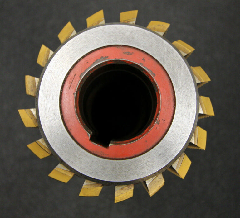 SAAZOR Stollenwälzfräser involute spline hob m = 1,9445mm 15° EGW Ø110x210xØ40mm