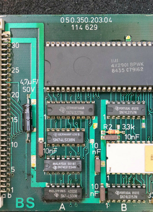 HECKLER & KOCH Platine CNC 783 Zentraleinheit ZEB 113 998 Platine 050.350.203.04