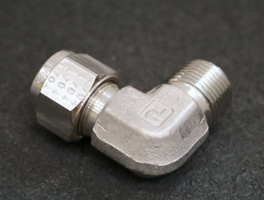 HAM-LET 13x Winkel-Einschraubverschraubung HY-LOK SX2 R-AG Edelstahl unbenutzt