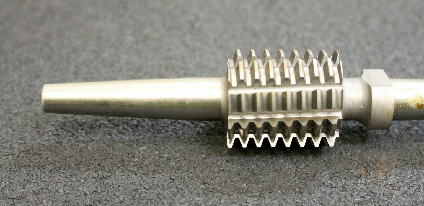 KÖPFER Schneckenrad-Radial-Schaftwälzfräser m=1,25 für SchneckenØ 27,45mm 20°