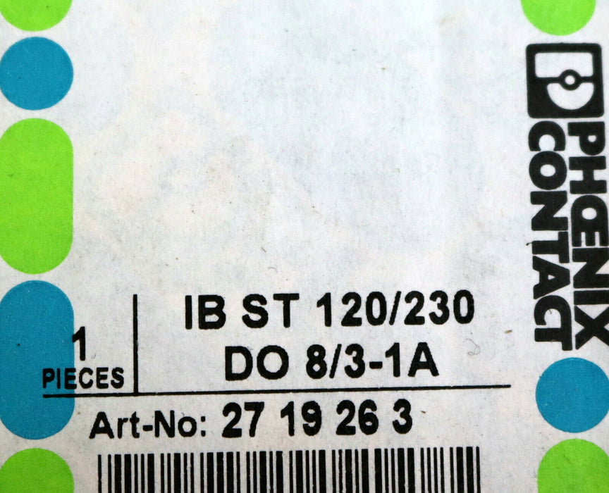 PHOENIX CONTACT Erweiterungsmodul mit Station INTERBUS ST 2719315 + 2719263