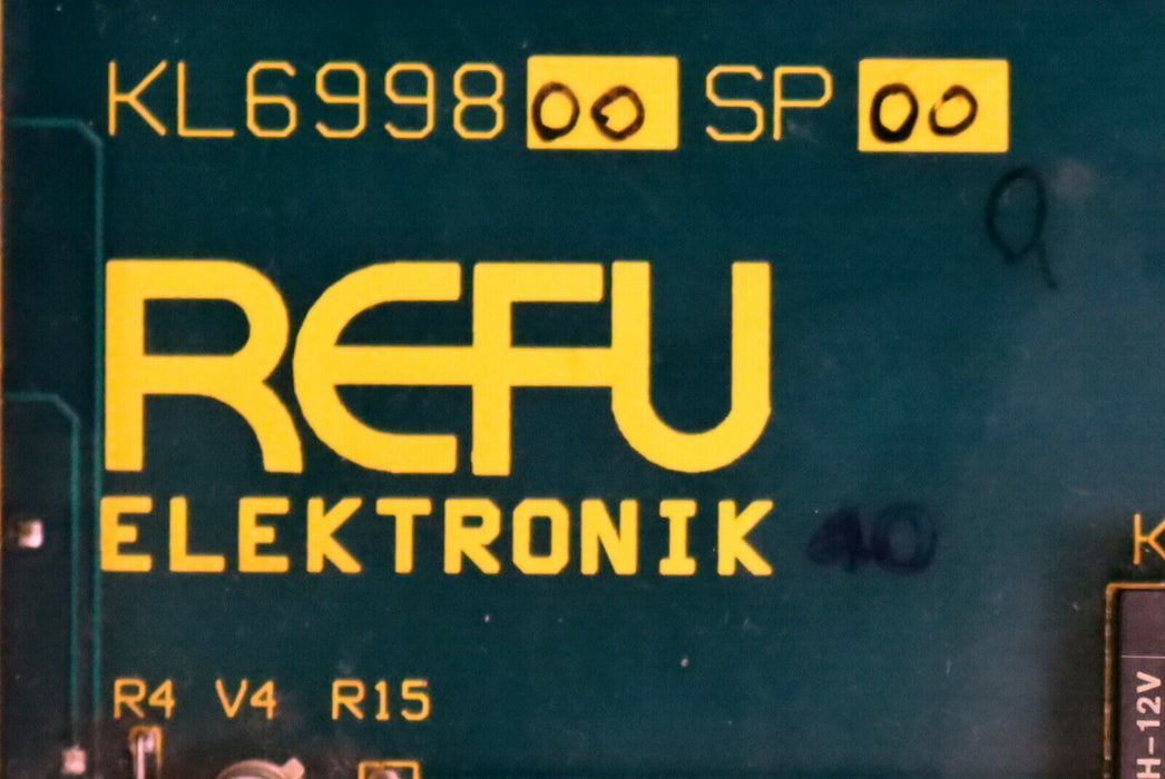 REFU Platine KL6998 Version KL6998 00 SP 00 gebraucht