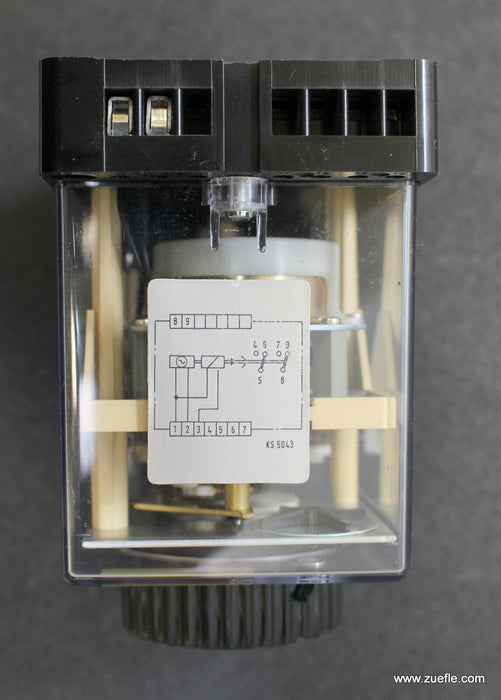 SCHLEICHER Zeitrelais MZA 120 GZ8 220VAC 50Hz 0,15-3min 500W 380VACmax. 6Amax