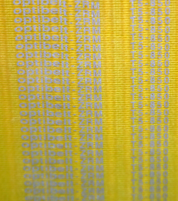 OPTOBELT ZRM Zahnriemen Timing belt T5 Länge 850mm Breite 100mm unbenutzt