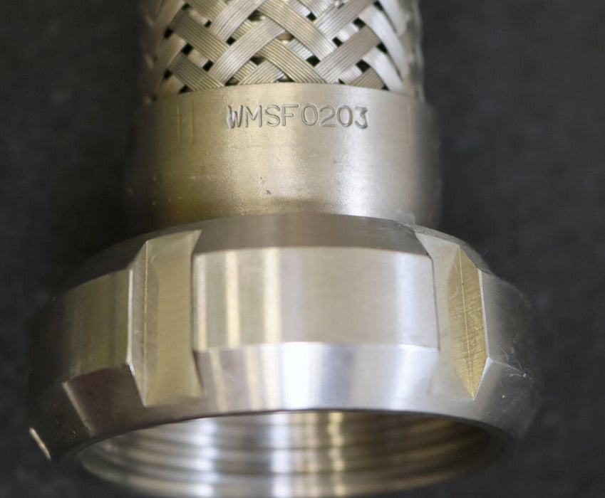 ALFA LAVAL Connecting Hose Art.Nr. 1 770 318-80 Rohr-Material Edelstahl 1 Mutter