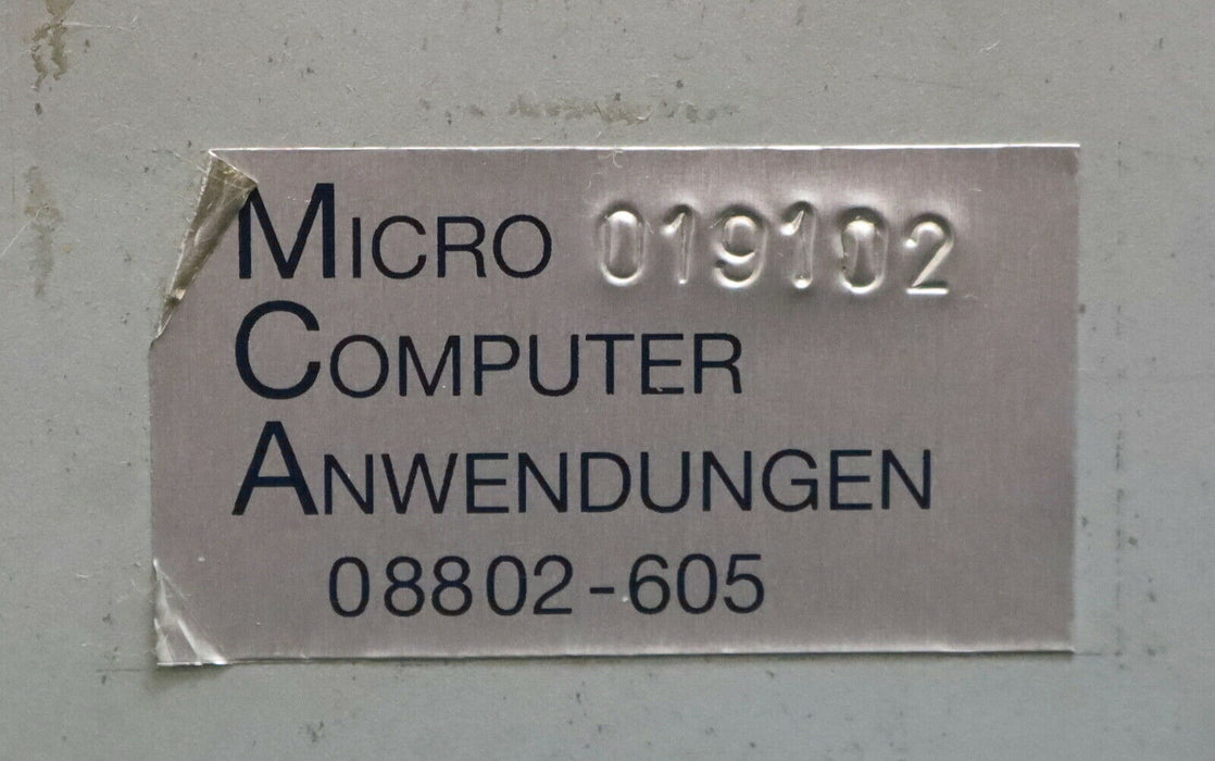 MCA Einbaudatenspeicher DSG - 2 S mit 3,5" Diskettenlaufwerk - gebraucht