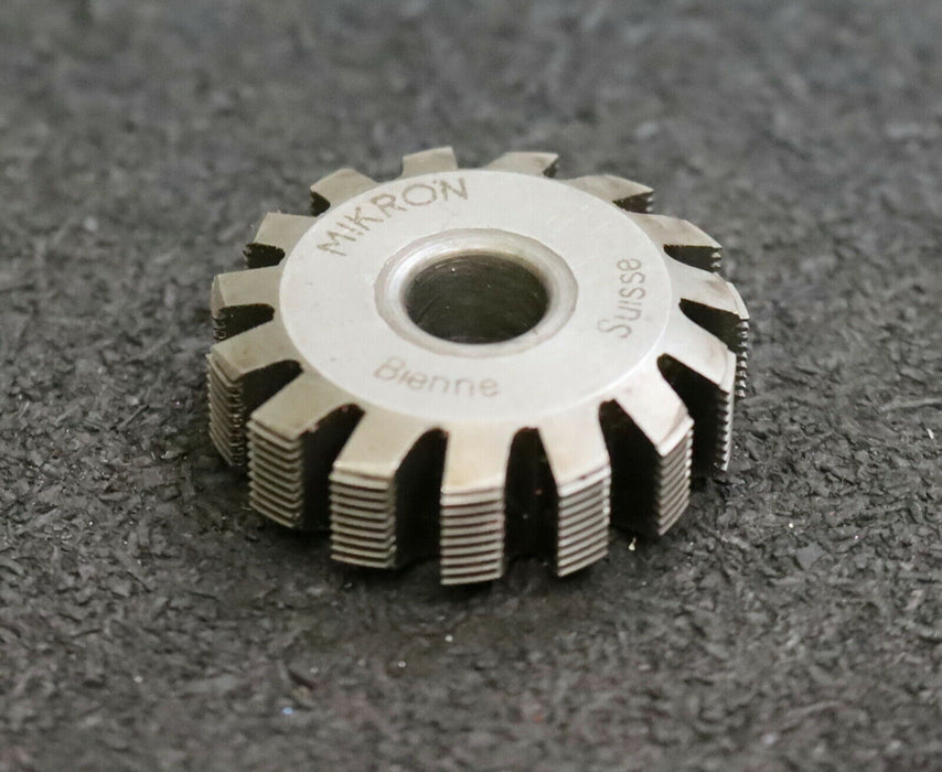 MIKRON Vollstahl-Wälzfräser No. 57944 m= 0,238 ho= 0,72 D12,5 Z50 - Ø32x10xØ8mm