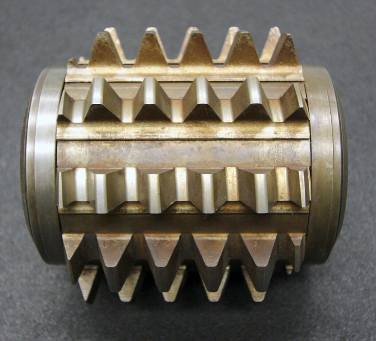 KLINGELNBERG Stollenwälzfräser involute spline hob m= 6,5mm 20° EGW 1gg. Rechts
