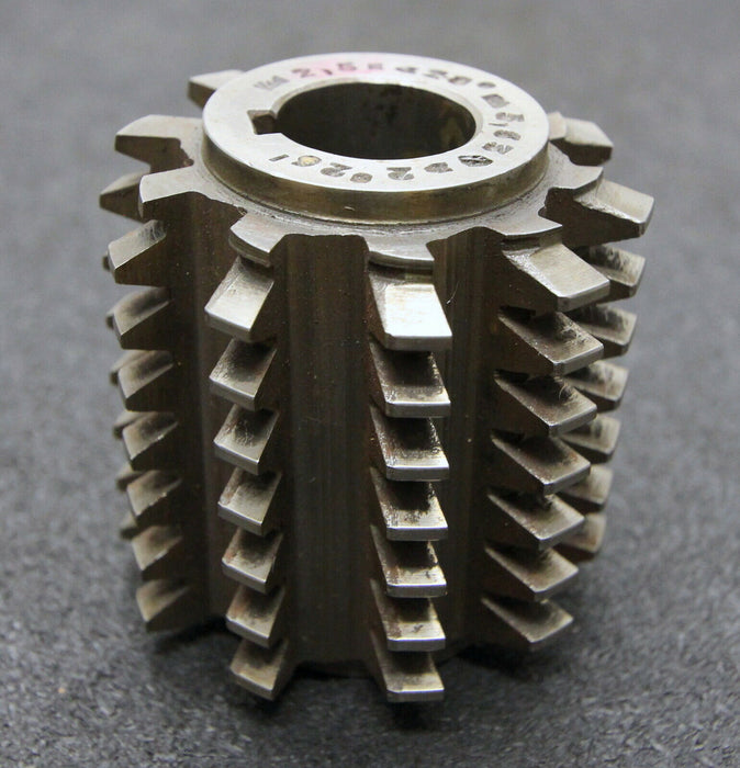 Vollstahlwälzfräser gear hob m= 2,5mm 20° EGW Ø65x70xØ22mm mit LKN 1gg. Rechts