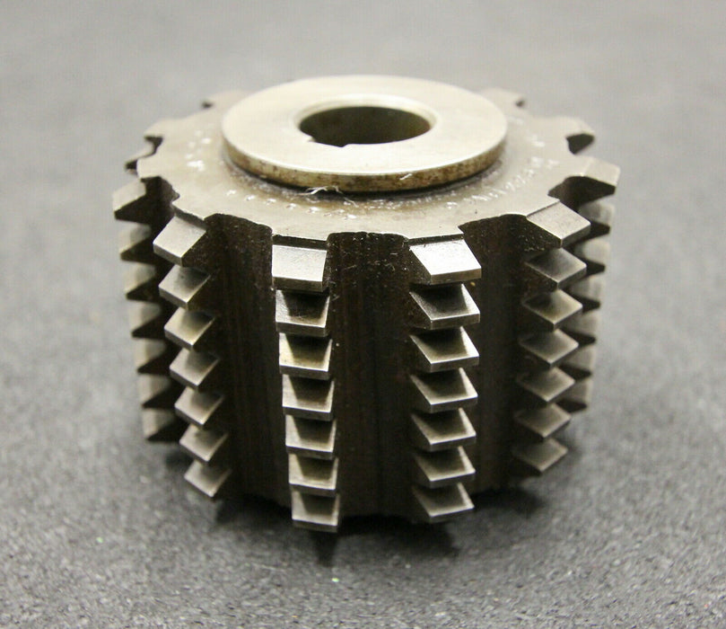 GPS Vollstahlwälzfräser gear hob m= 2,25mm 20° EGW Ø90x60xØ22mm LKN 1gg. Rechts
