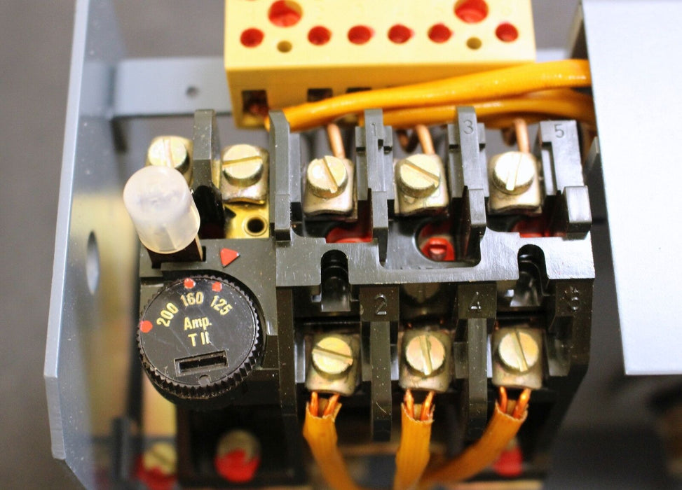 AEG Thermischer Überstromauslöser Typ bw 320 125-200A 40s E-Nr. 910-342-113