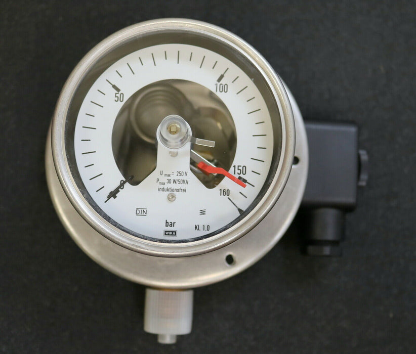 WIKA Druckmessgerät mit Kontakteinrichtung Pressure gauge Art.Nr. 212.20.100